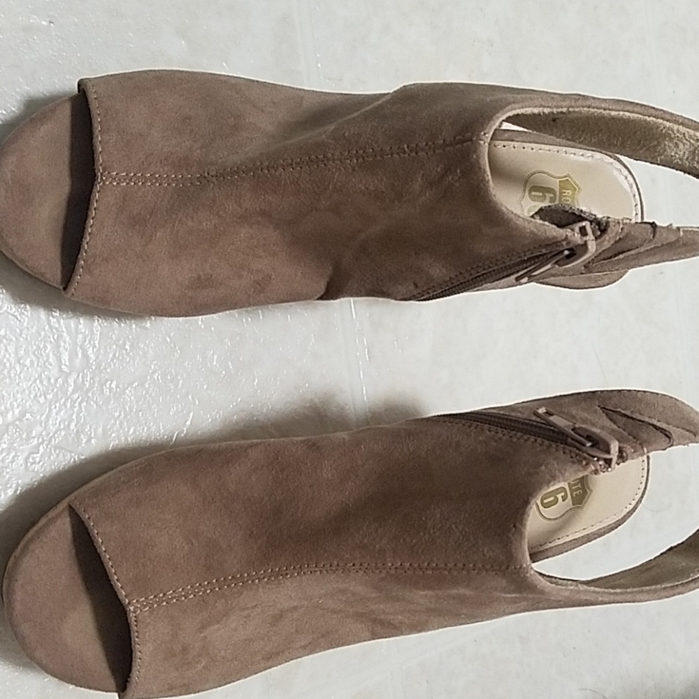 Route 66 Open toed wedge sandles